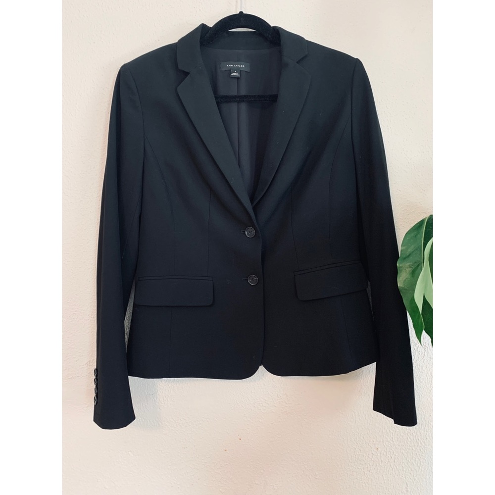 Black Ann Taylor Blazer